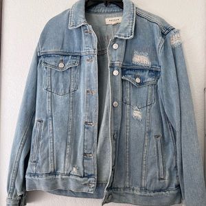 Distressed Denim Jacket